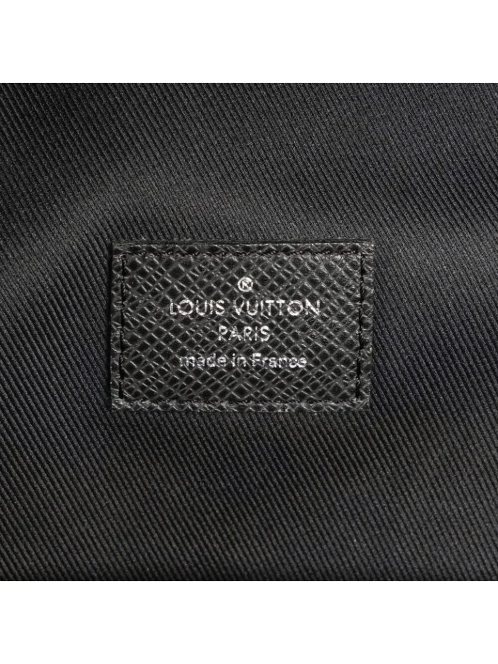Louis Vuitton Taiga Anton Backpack Gray Leather
